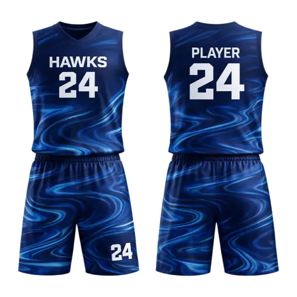 Youth basketball jerseys sublimated professional quality — product image 4