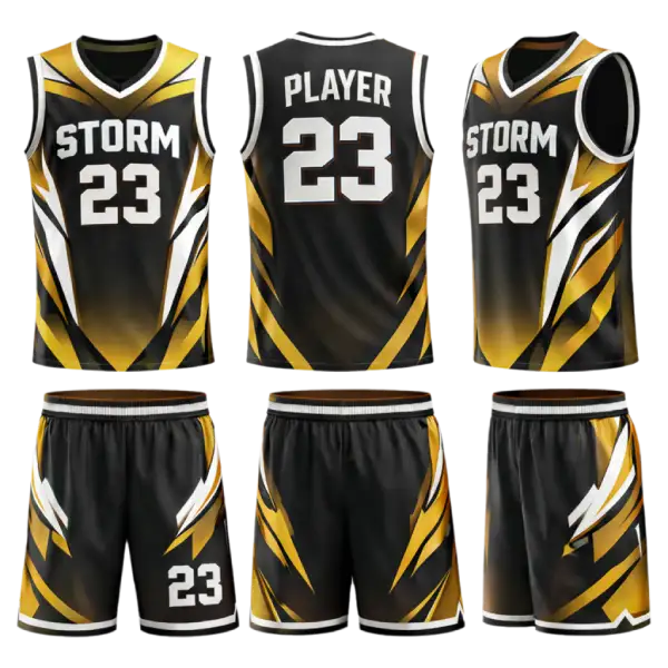 Custom Blue and White Basketball Jerseys Team — product image 2