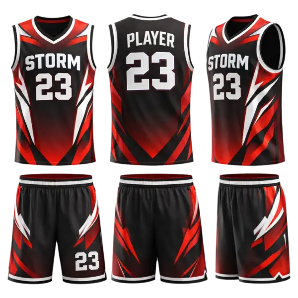 Custom Blue and White Basketball Jerseys Team — product image 1