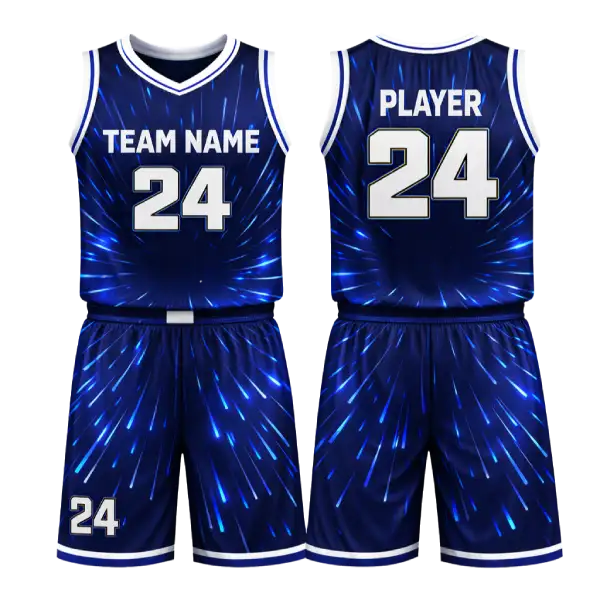 Custom green and white basketball uniform team — product image 1