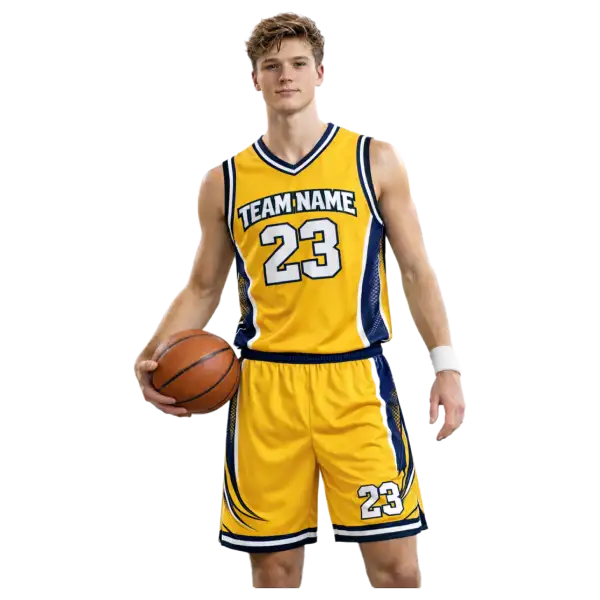 Custom black and red sublimated basketball jersey team — product image 1