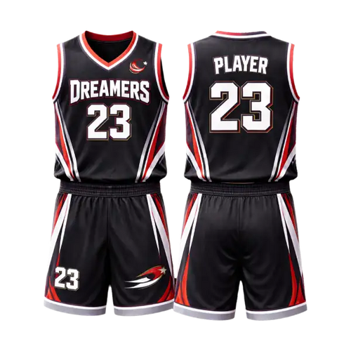 Basketball jerseys breathable mesh custom team — product image 1