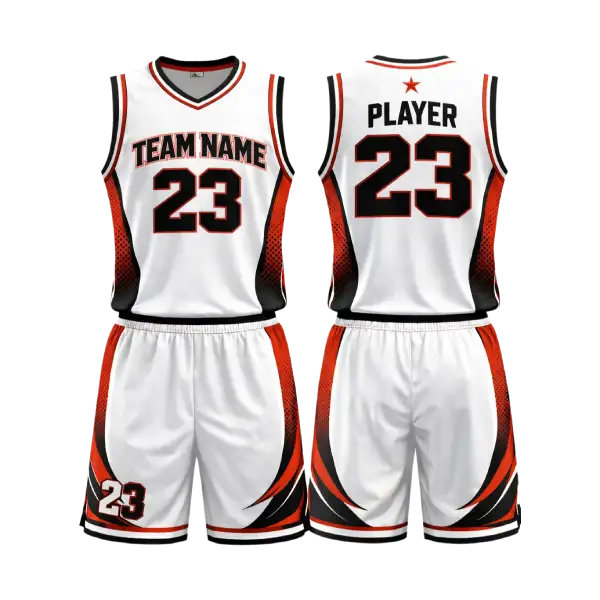 Custom purple and gold basketball jerseys team — product image 1