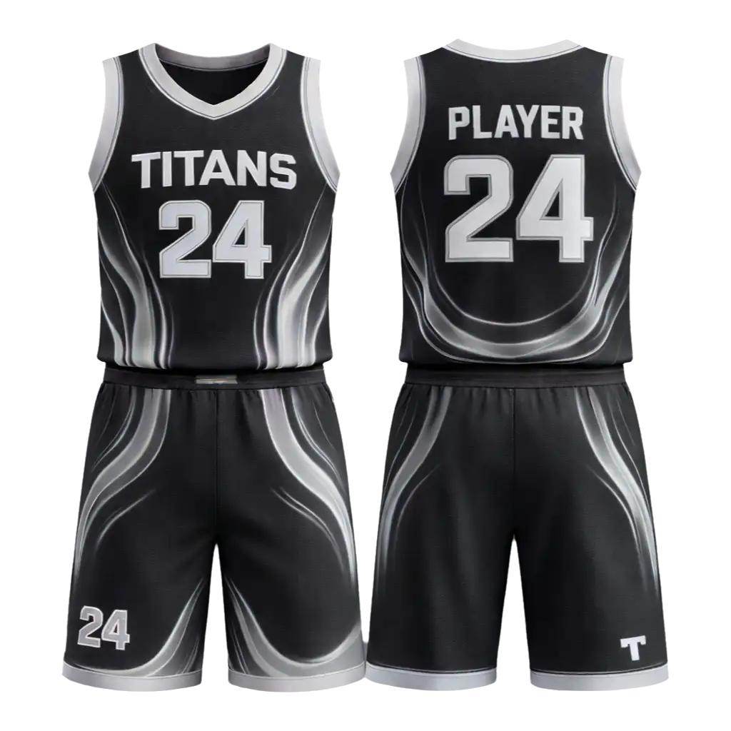 Polyester basketball jerseys custom sublimated professional — product image 2