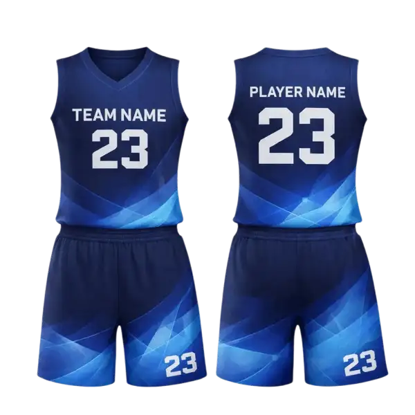 Custom black and gold basketball jerseys team — product image 1