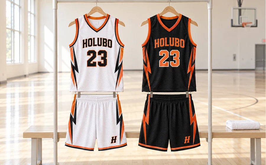 Practice & scrimmages reversible uniform design concept